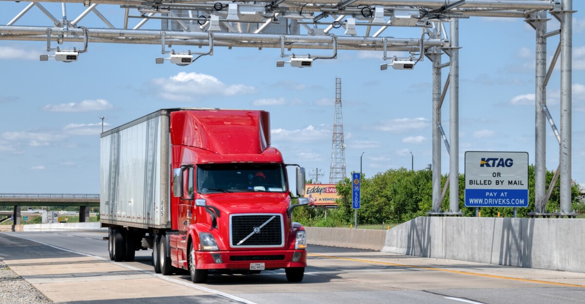 Truck parking system launches on Kansas Turnpike