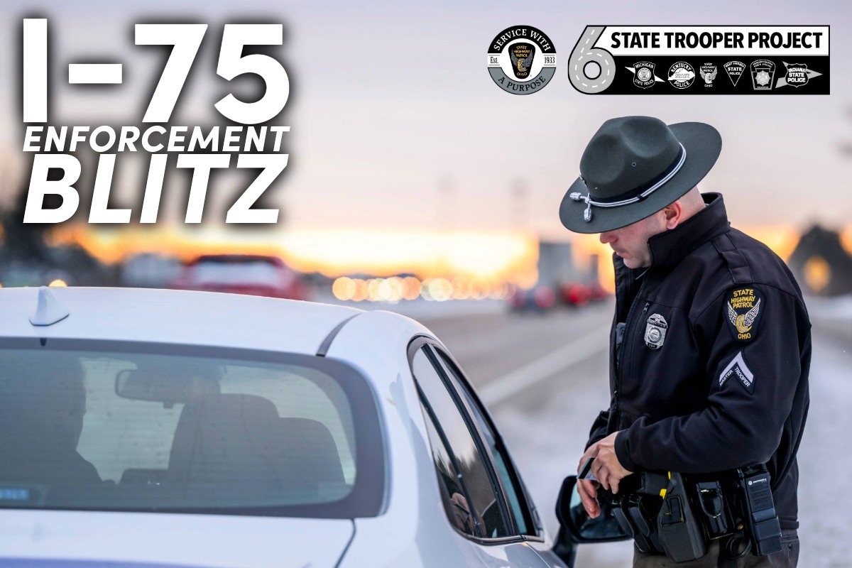 Troopers from three states to take part in I-75 enforcement blitz this weekend