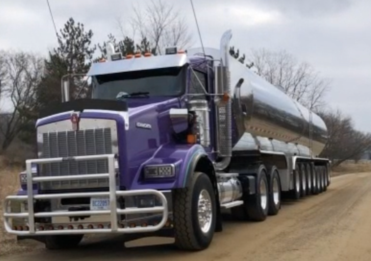 Driver found at motel without milk tanker claims his PTSD affected his judgement, Sheriff says