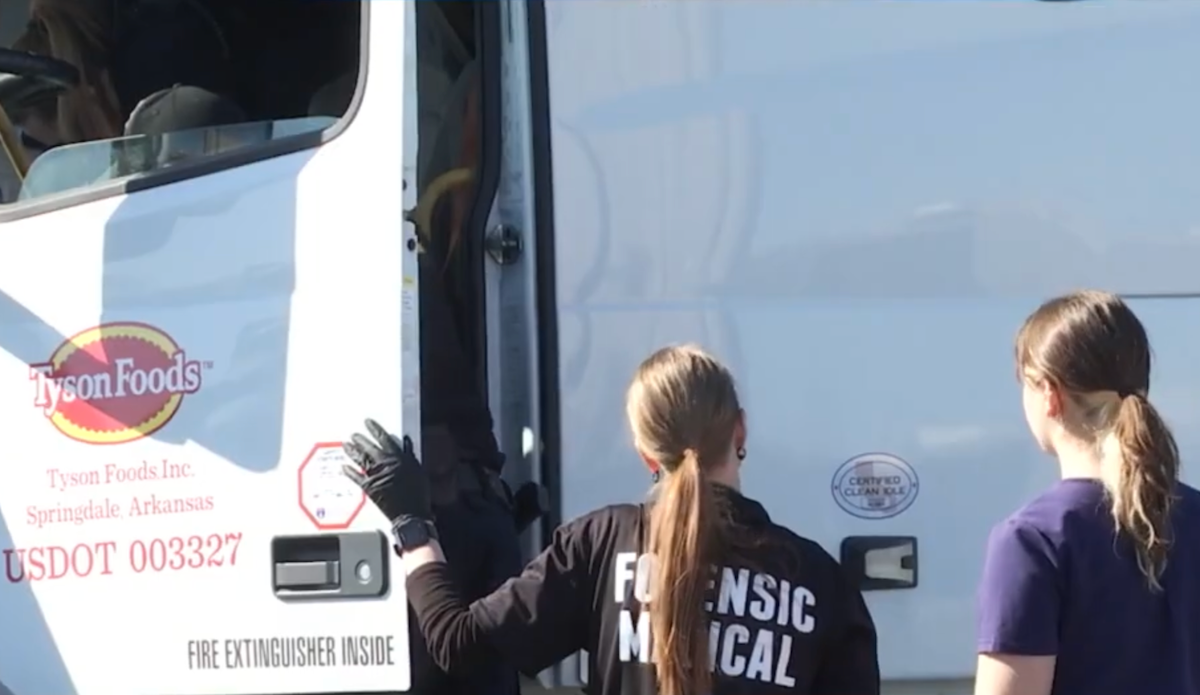 POLICE: No foul play suspected after dead body discovered in back of suspicious tractor trailer at truck stop