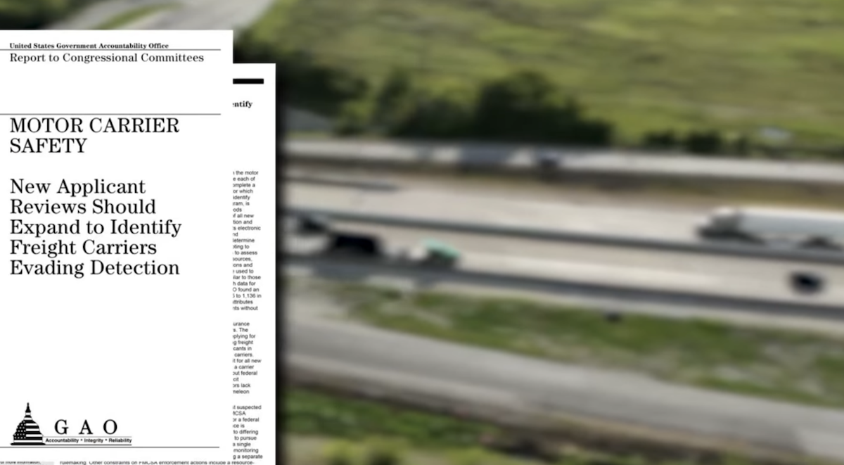 FMCSA Administrator Barrs says chameleon carrier crackdown may be “more than we can chew” but agency will “keep chewing”