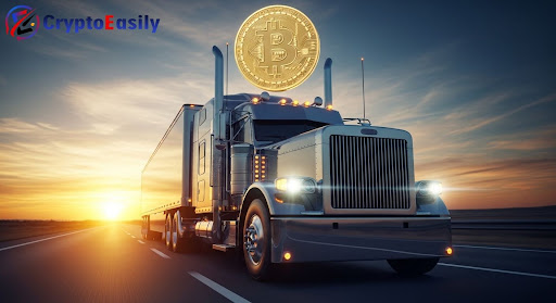 Truck drivers can explore stable income sources through BTC mining with CryptoEasily