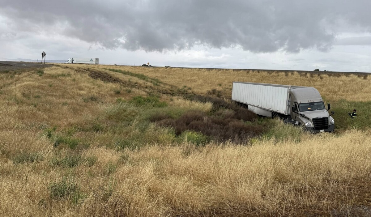 CHP says truck driver who plowed into field was 6 times over the legal limit for CMV operators