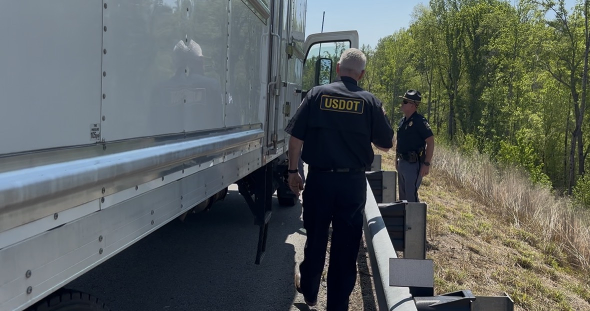 Total of 454 commercial vehicles inspected during operation in Georgia with head of FMCSA on scene