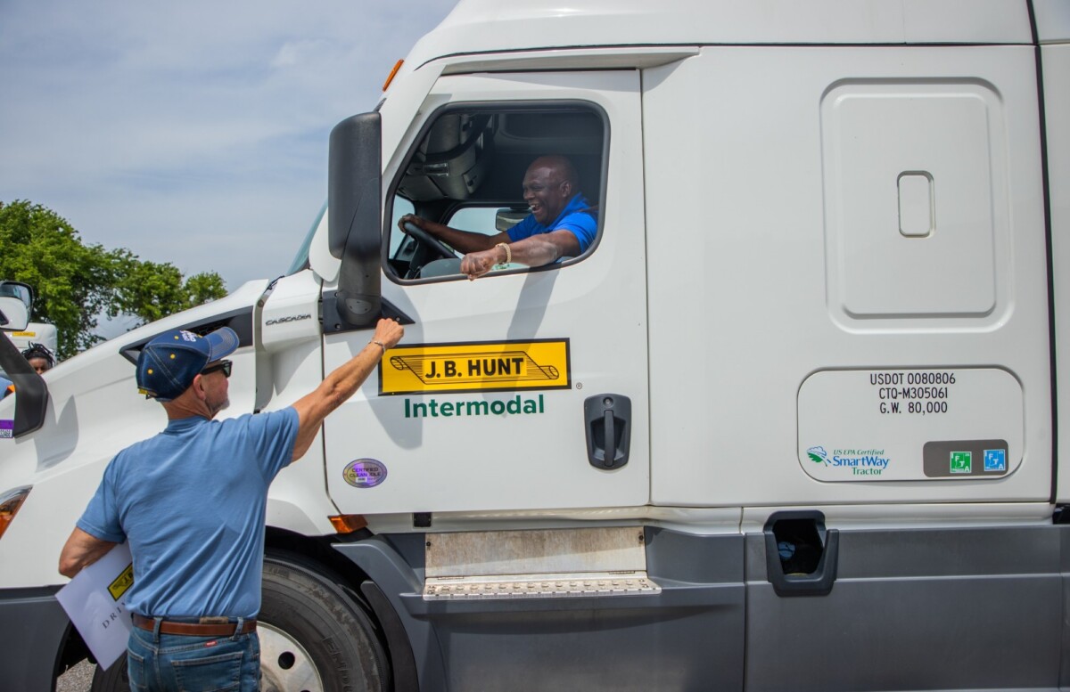J.B. Hunt truck driver achieves five million safe miles