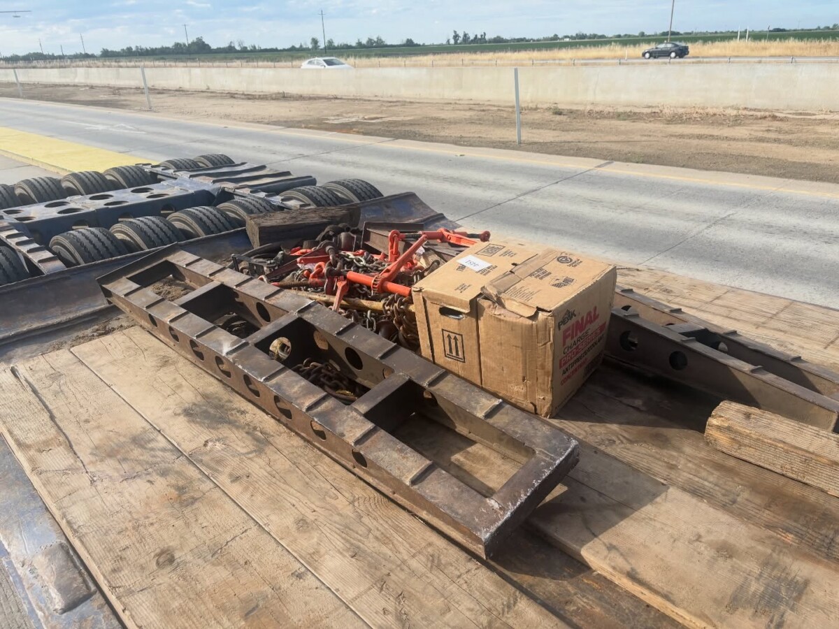 CHP’s commercial vehicle troopers call out driver for ‘loose cargo and no tiedowns’