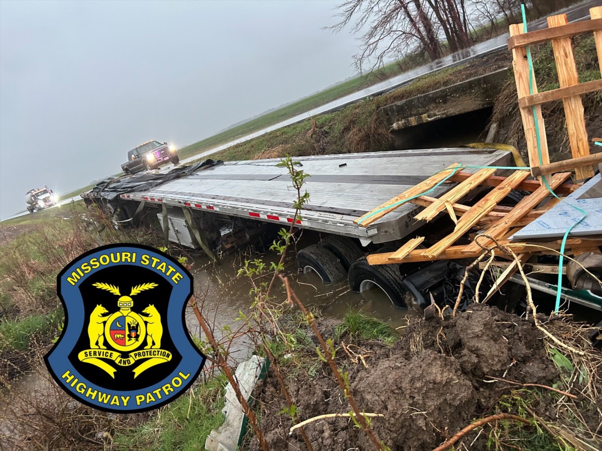 Cargo shift crushed cab in crash that killed truck driver, Missouri troopers say