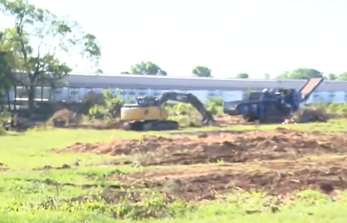 Trucking terminal cited for public nuisance after clearing trees that used to buffer terminal noise, lights
