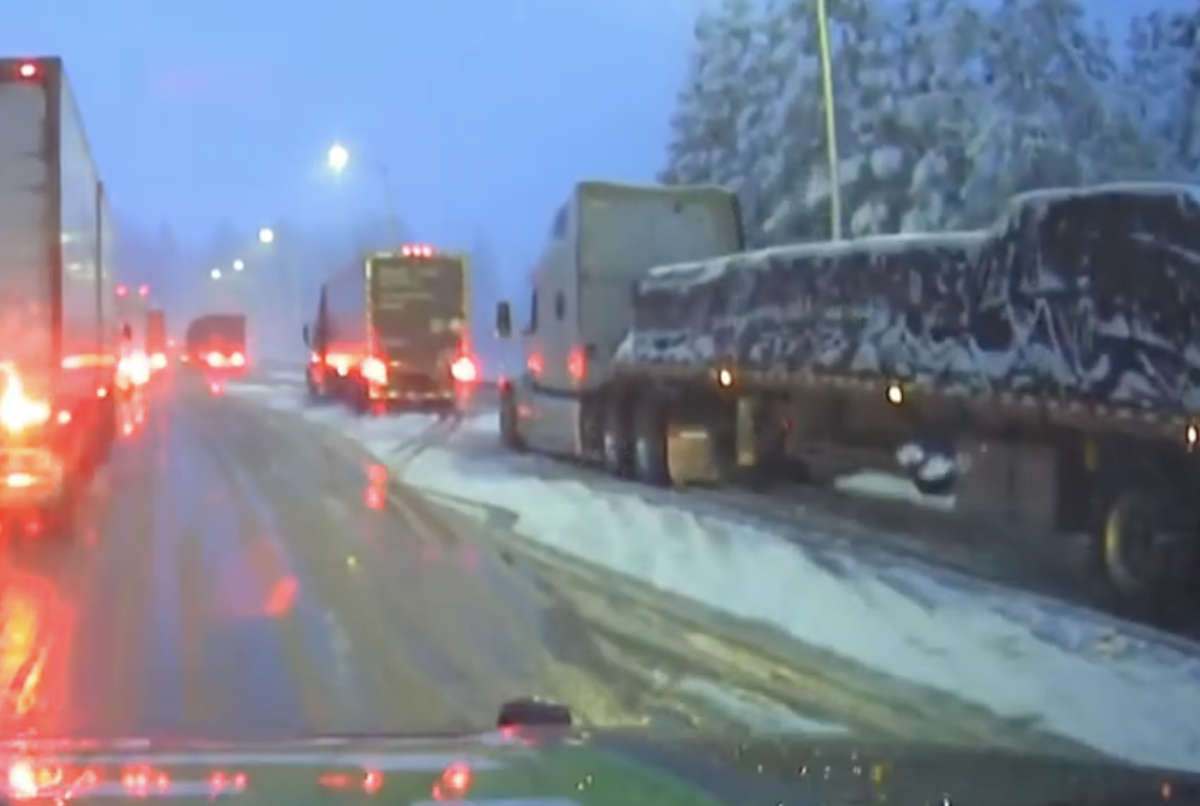 Chain controls in effect in Northern California Sierras