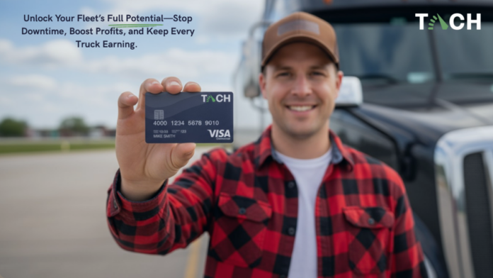 TACH replaces traditional banking with a trucking-specific account that-3