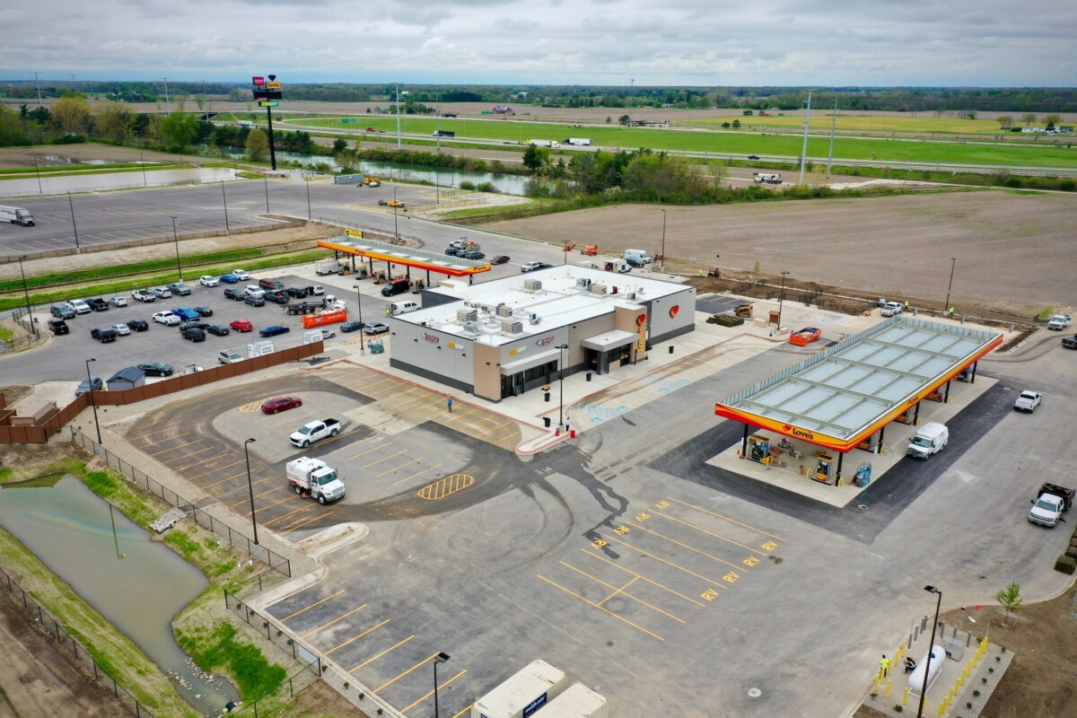 Love’s opens Ohio store with 108 truck parking spots, reopens Nebraska truck stop
