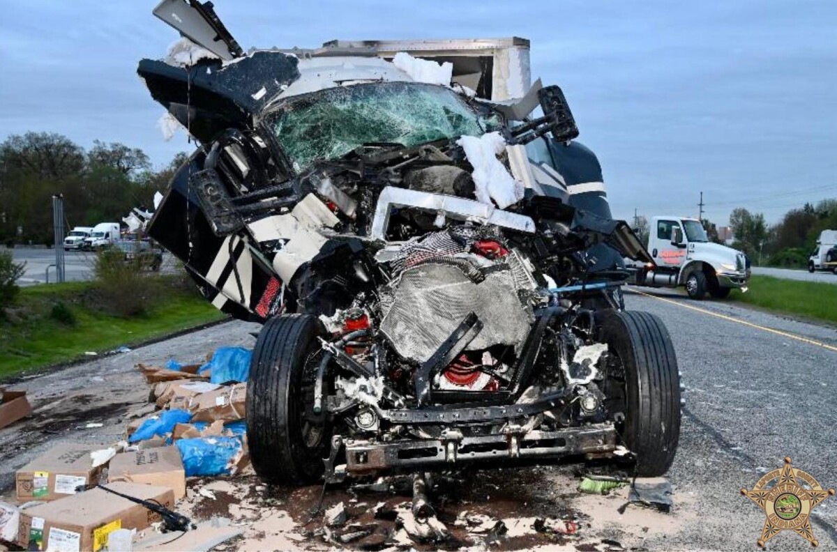 Indiana sheriff says following too closely caused US 30 pileup involving multiple semi trucks