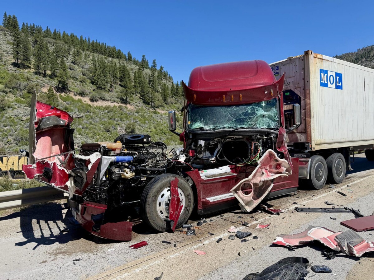 CHP tells truckers ‘following distance matters’ after crash that obliterated semi truck cab