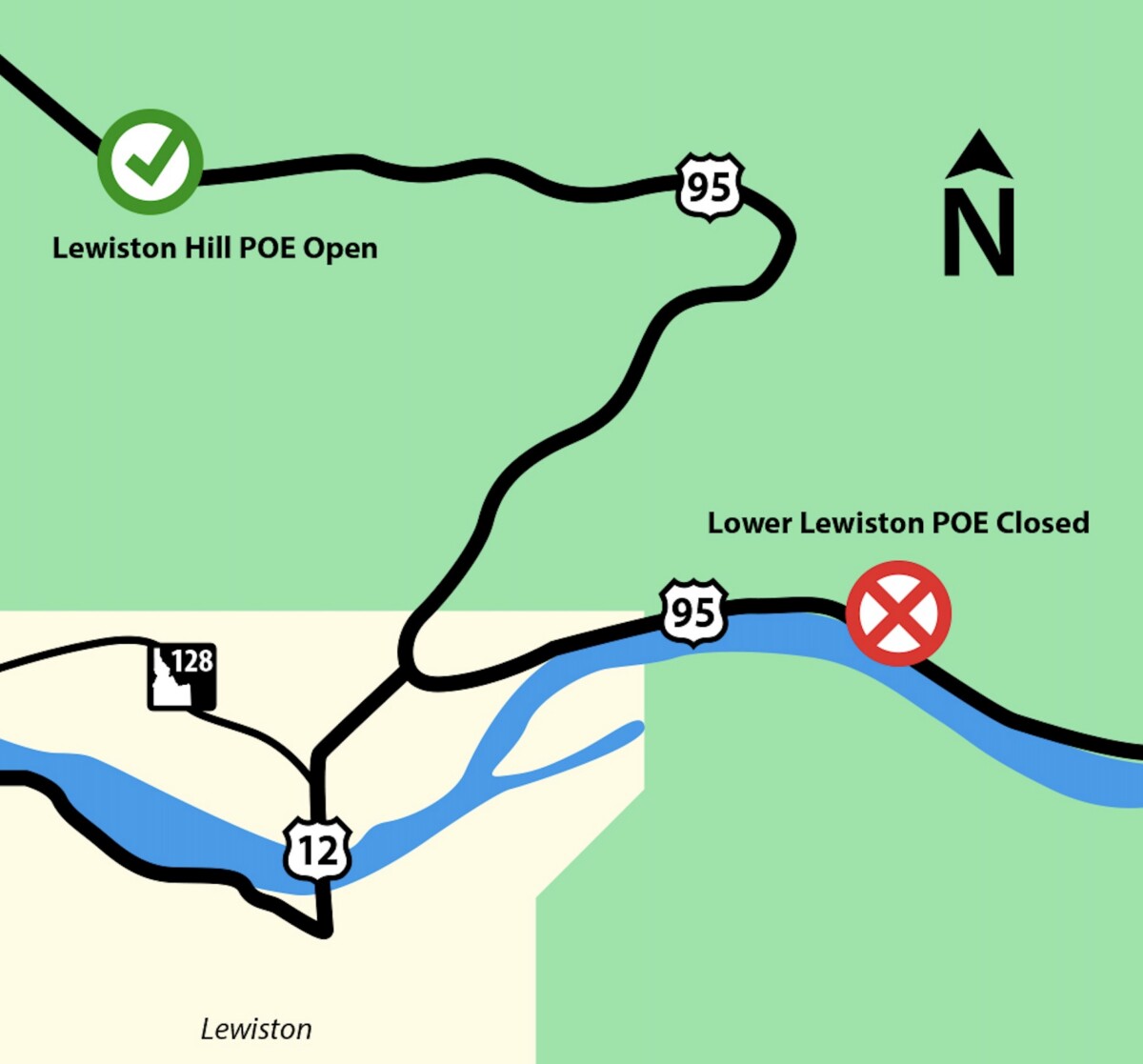 Idaho weigh station closed through 2027 for construction