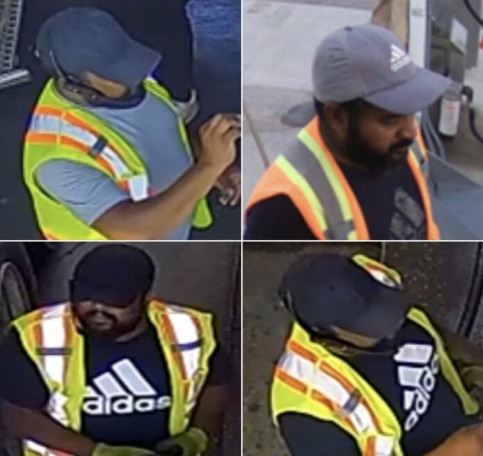 Peel Regional Police image of fuel fraud suspects