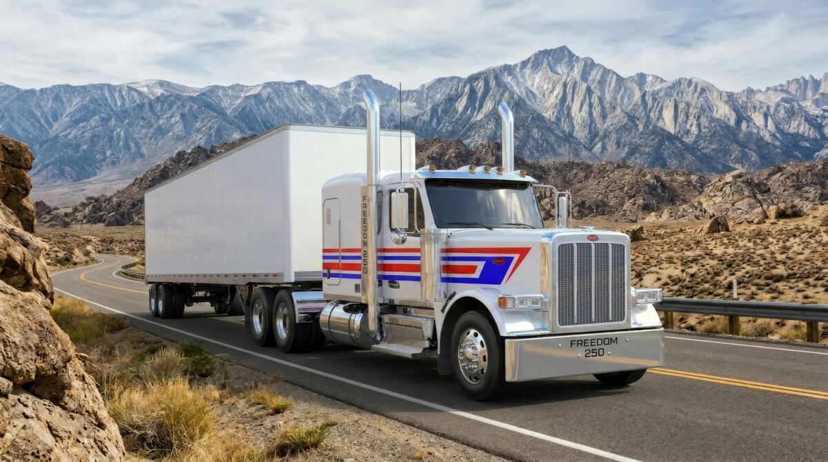 Peterbilt launches limited edition Freedom 250 Special Edition Model 589