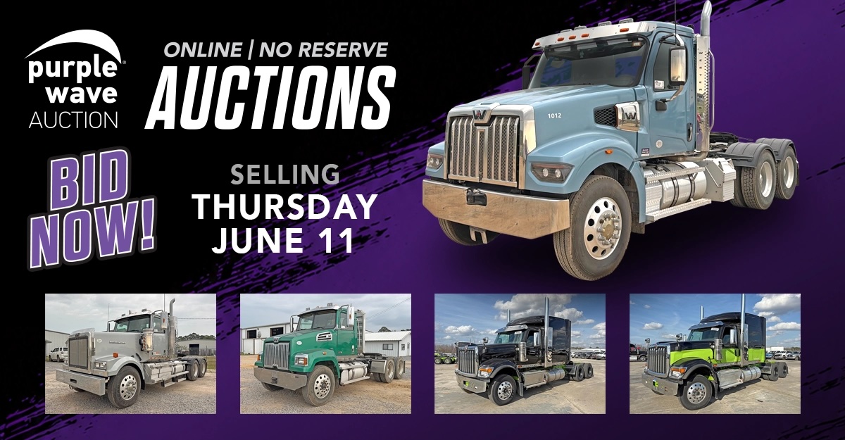 Expanding your fleet is easy with Purple Wave Auction!