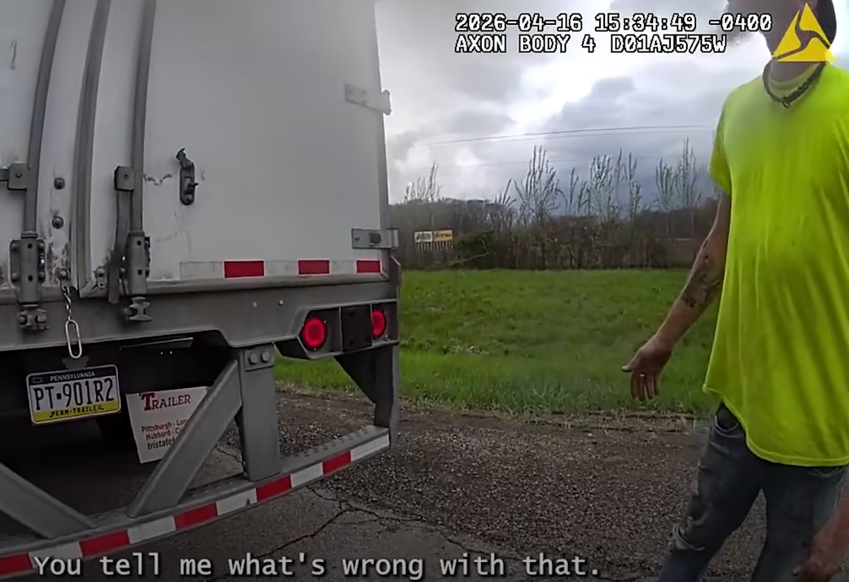 Body cam footage shows OSHP Trooper arresting trucker for OVI after concerned citizen reports dangerous driving