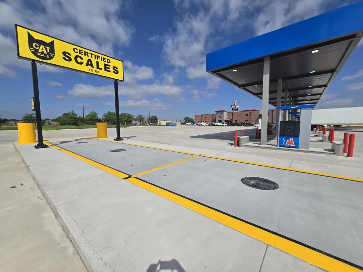 TA launches two stores in Texas with a combined 131 truck parking spots