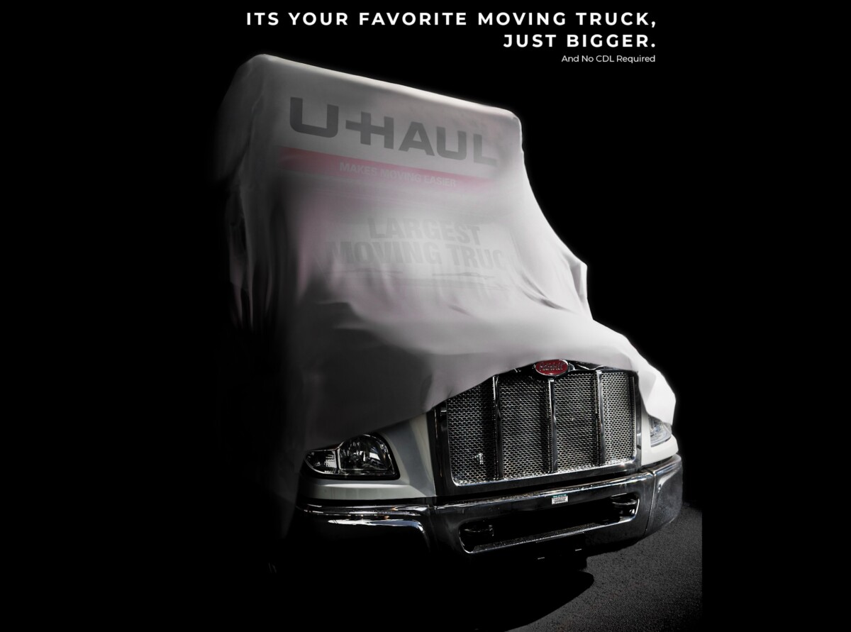 ‘No CDL required’ for U-Haul’s new Peterbilt moving trucks