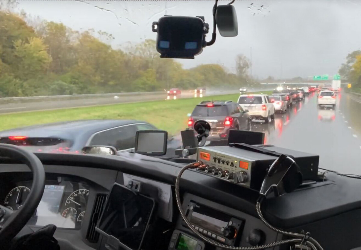 Study to assess safety impacts of driver-facing cameras in commercial vehicles