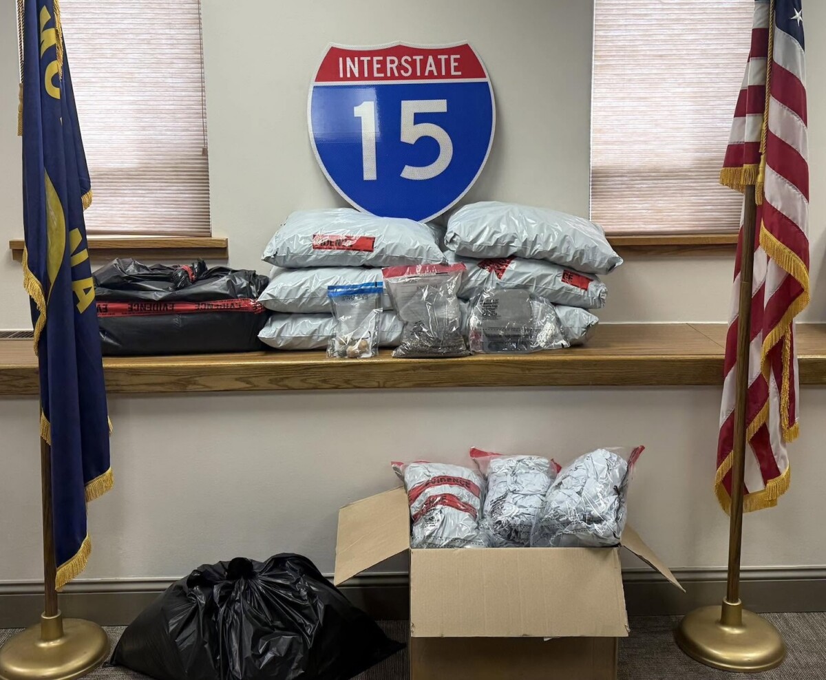 Three arrested in raid at rural Montana truck stop, 104 pounds of drugs seized