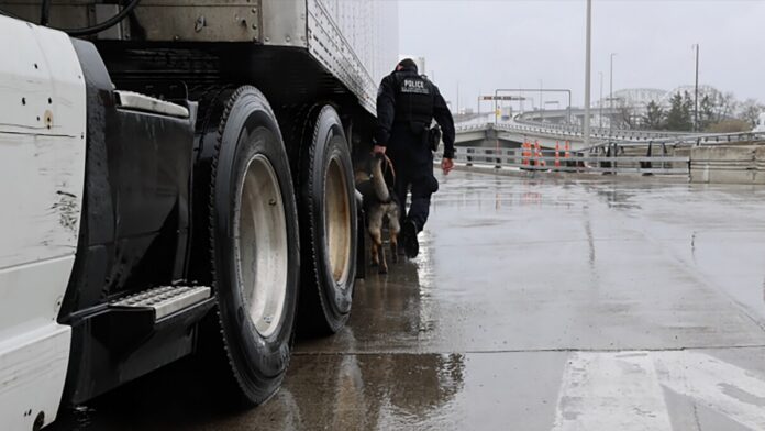 CBP image from cocaine seizure