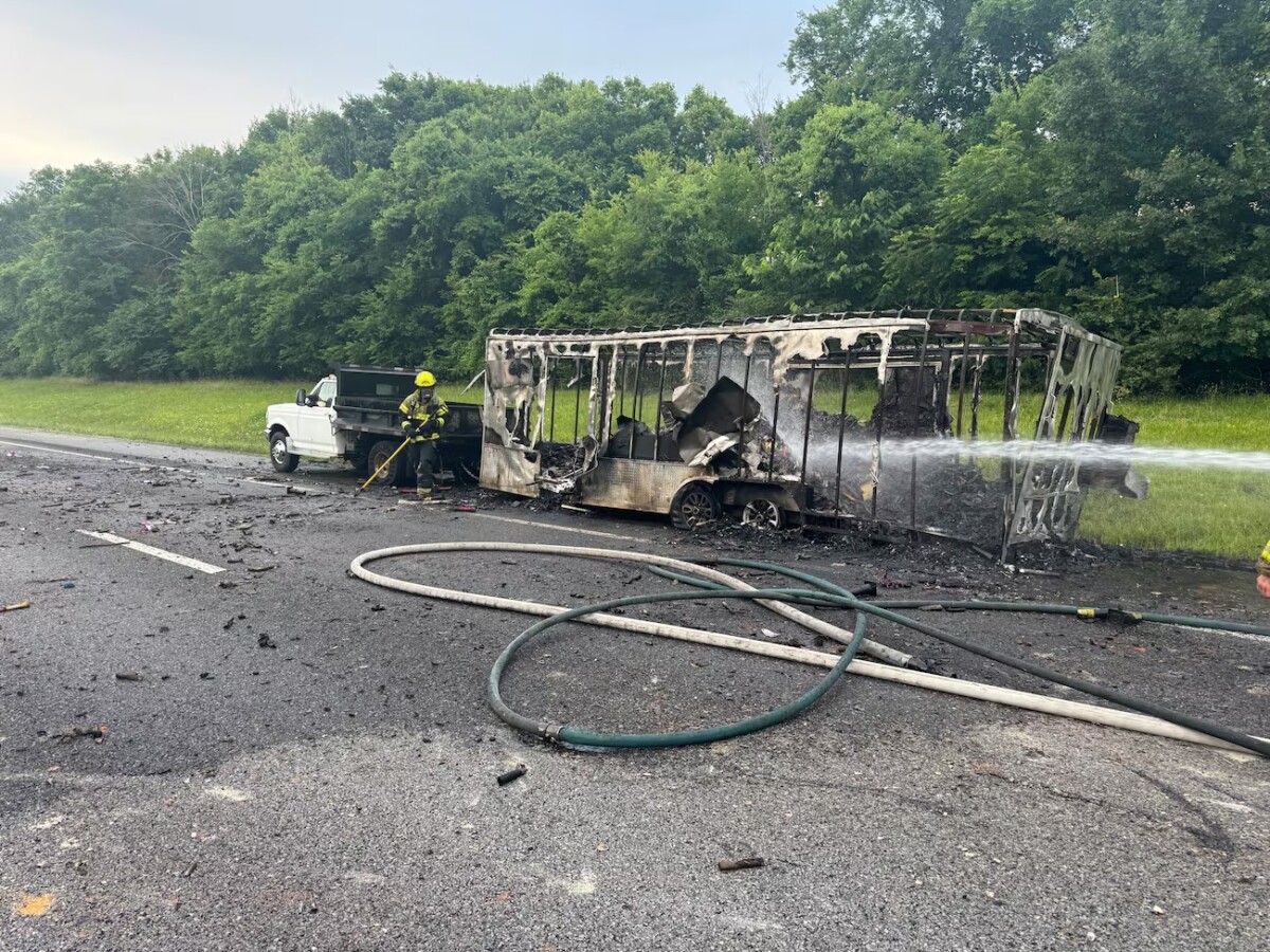 Multiple hazmat violations uncovered following ‘unexpected fireworks show’ on I-75