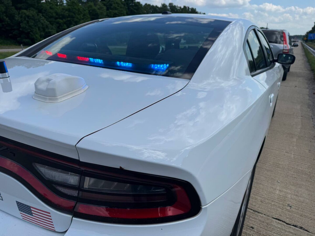 Indiana trooper makes example out of slowpoke motorist driving for miles in the left lane of I-65