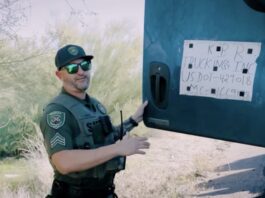 PCSO deputy displays placard with incorrect DOT information