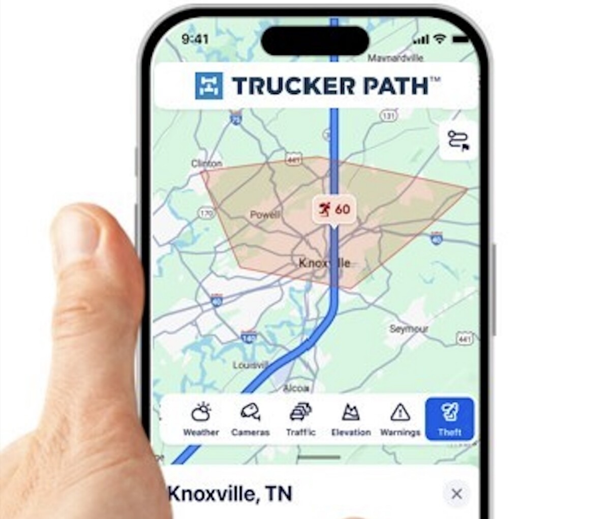 New Trucker Path feature helps drivers steer clear of high-risk cargo theft locations