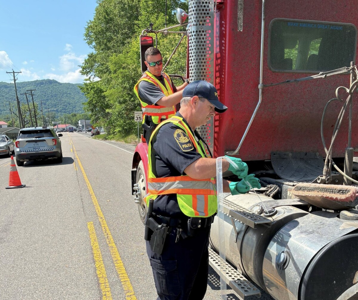Blitz in Virginia coalfields uncovers 17 out-of-service violations, drivers using dyed fuel