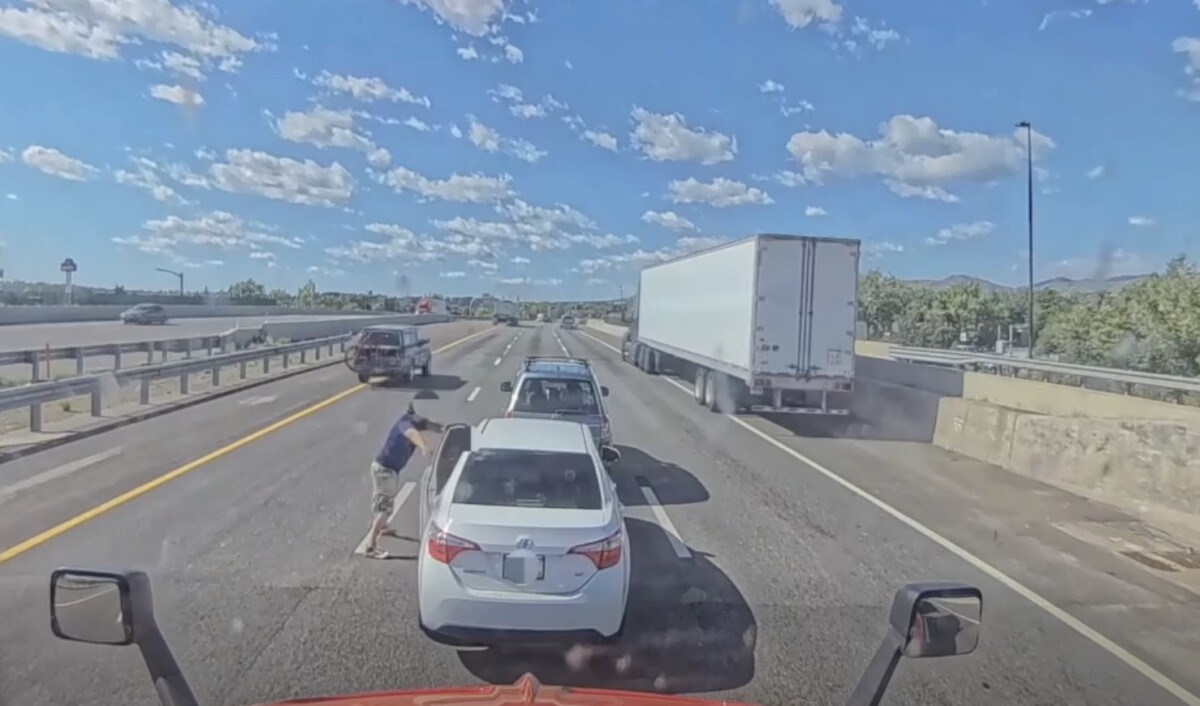 Motorists charged after I-70 road rage incident caught on trucker’s dash cam