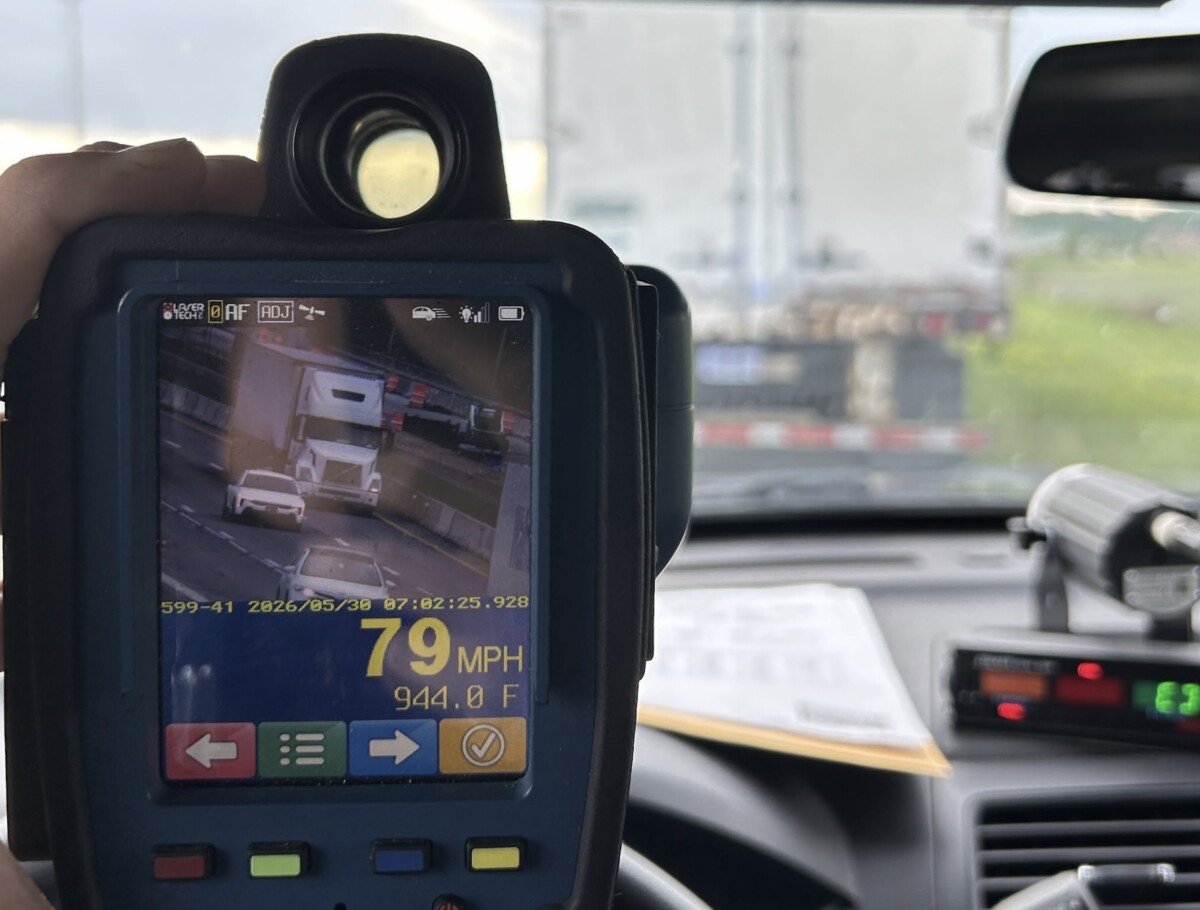 Wisconsin troopers cite trucker for 19 MPH over speed limit in construction zone