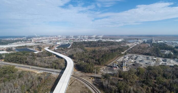 Georgia Ports Authority Georgia Ports Authority image of rampton Road Connector