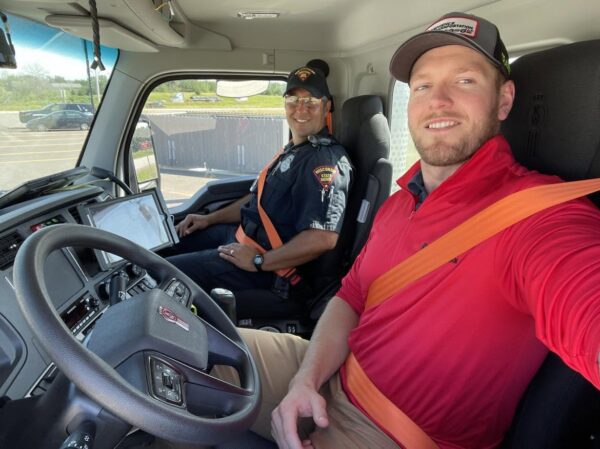 WMCA image of Trooper in a Truck patrol