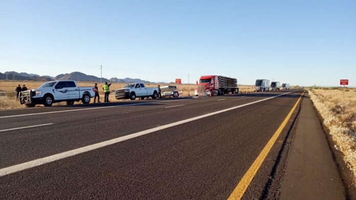 AZDPS Highway Patrol image of Buckeye CMV enforcement
