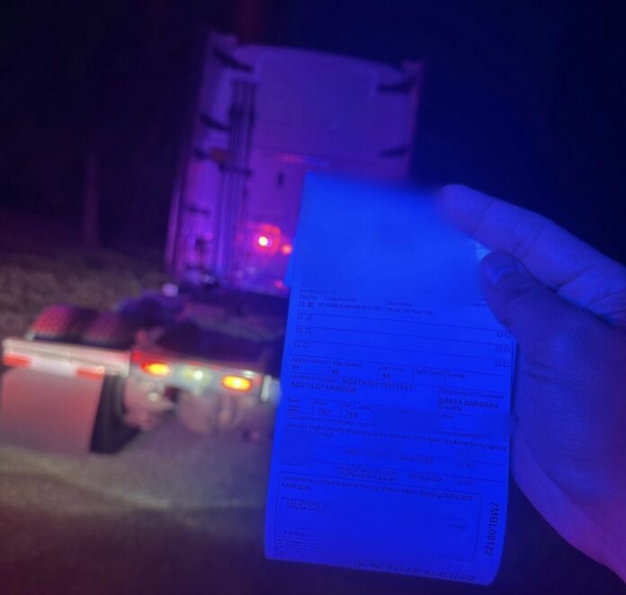 CHP speeding ticket for 36 MPH over limit