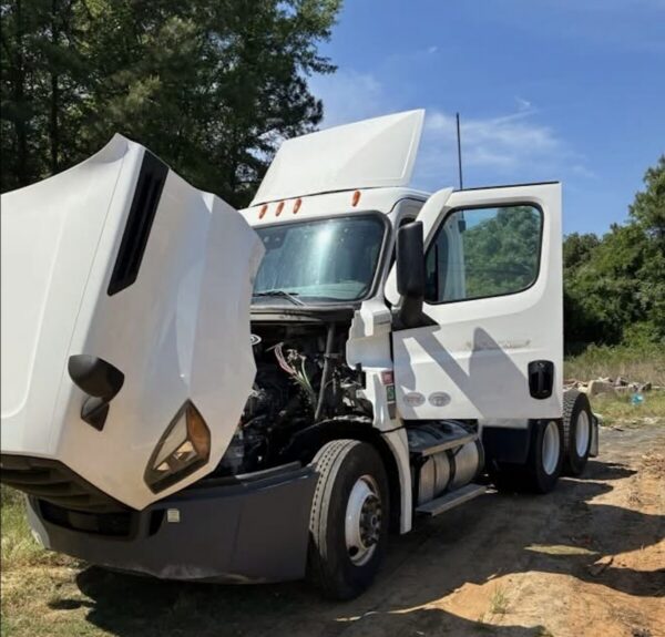 FCSO image of recovered semi truck