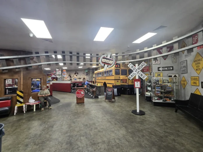 TA Interior of TA's new Alabama store