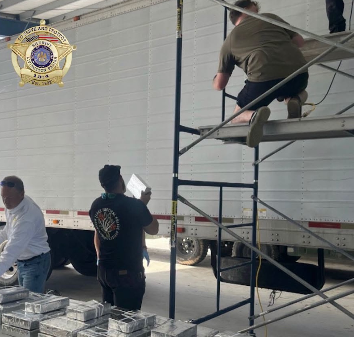 Sheriff’s Office says traffic stop on “deportable” Russian truck driver led to one of Louisiana’s largest meth seizures