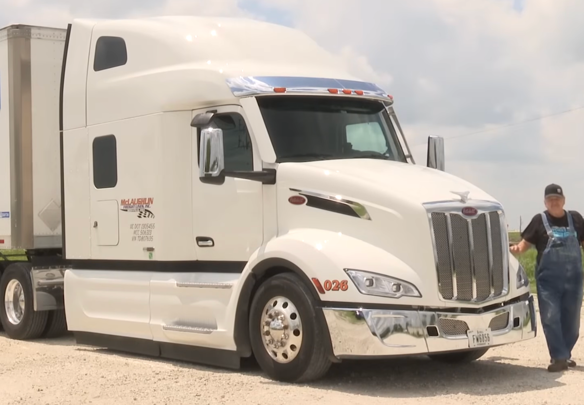 94-year-old trucker looking to claim Guinness Record of World’s Oldest Trucker for himself