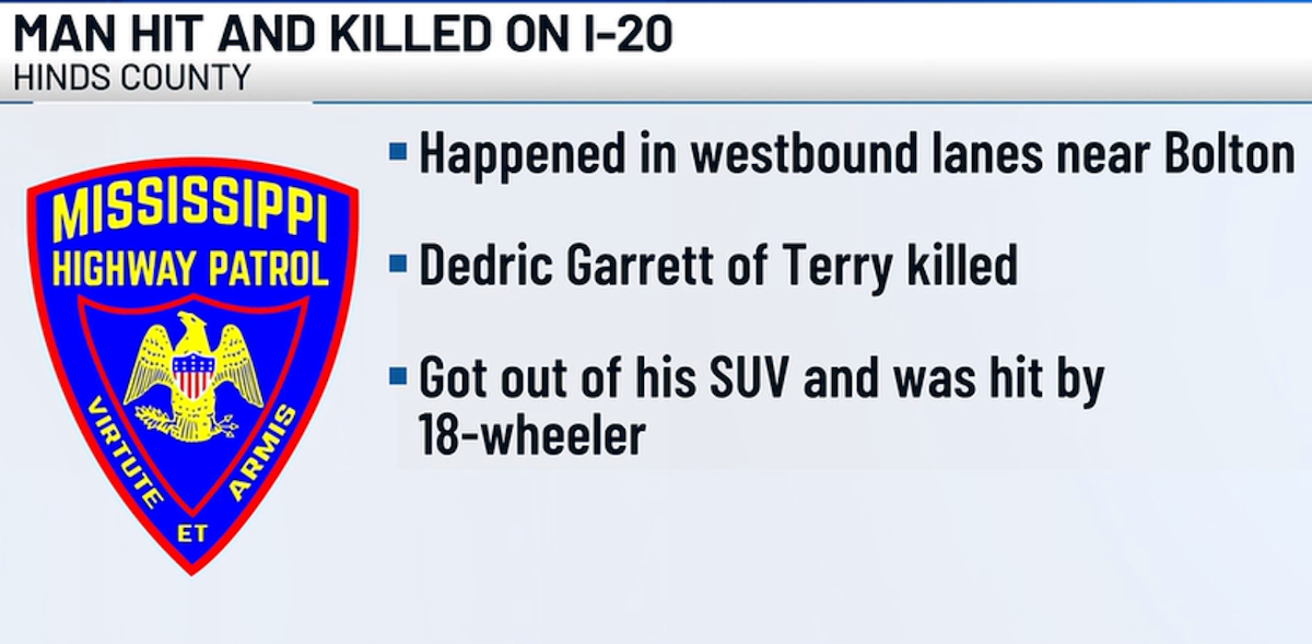 Driver wearing ICE GPS monitor fatally struck pedestrian on I-20