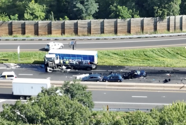 Semi truck cited as cause of multi-vehicle pile up crash that injured 10